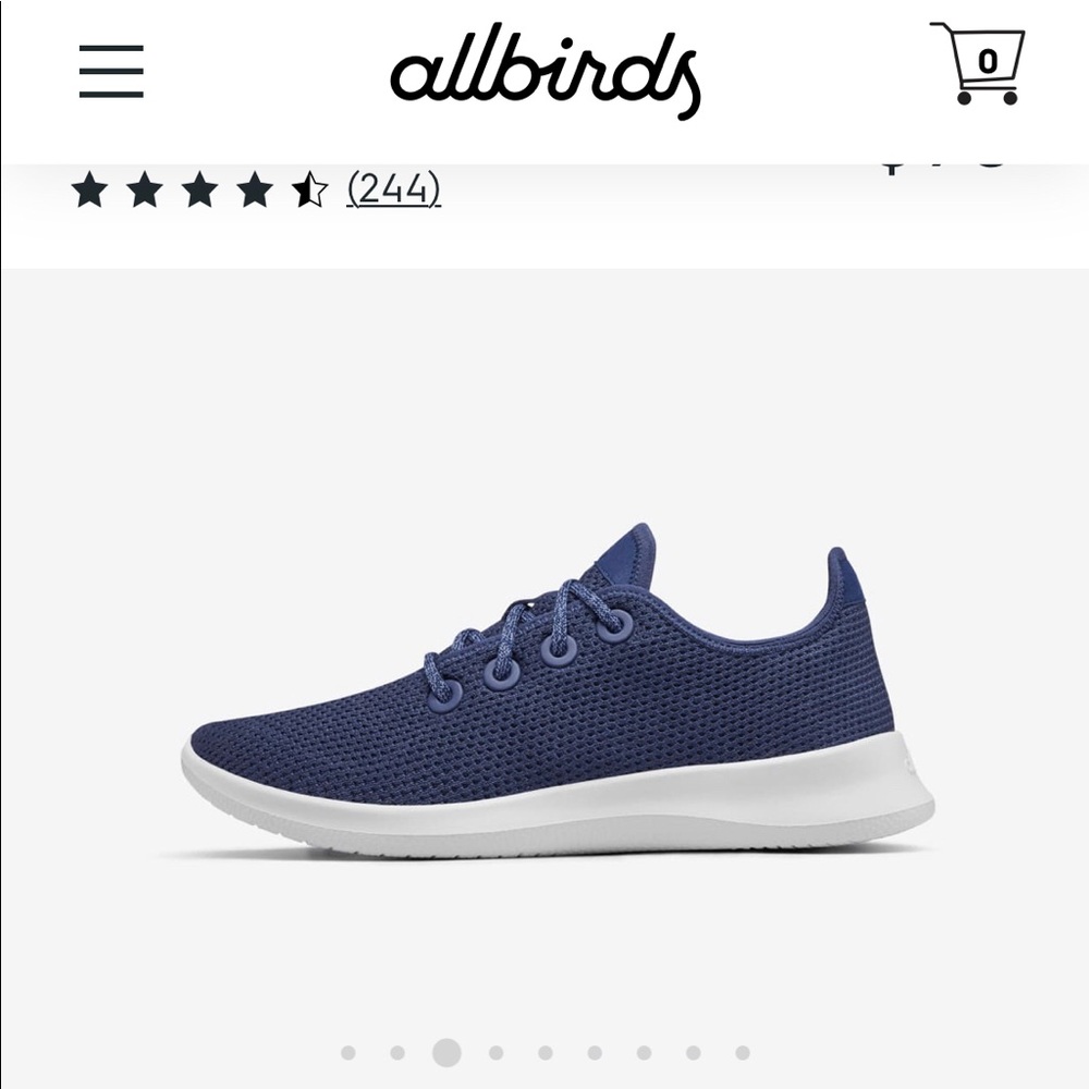Allbirds Mens TreeRunner S11 Blue